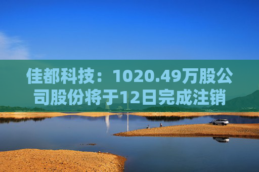 佳都科技：1020.49萬股公司股份將于12日完成注銷