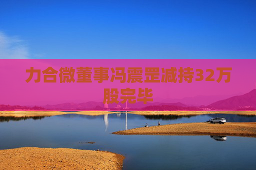 力合微董事馮震罡減持32萬股完畢