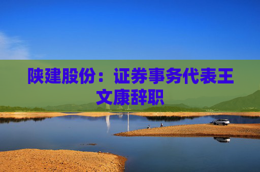 陜建股份：證券事務代表王文康辭職