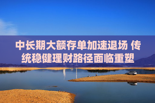 中長(zhǎng)期大額存單加速退場(chǎng) 傳統(tǒng)穩(wěn)健理財(cái)路徑面臨重塑