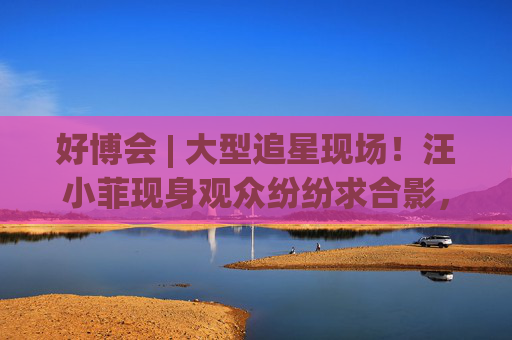 好博會(huì) | 大型追星現(xiàn)場(chǎng)！汪小菲現(xiàn)身觀眾紛紛求合影，還有女粉絲高喊“汪總好帥！”