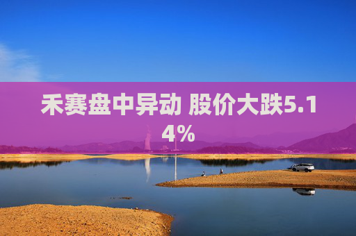禾賽盤中異動 股價大跌5.14%