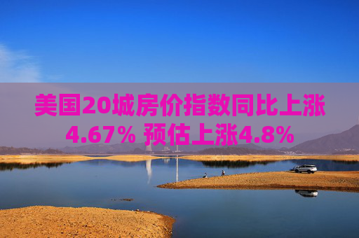 美國(guó)20城房?jī)r(jià)指數(shù)同比上漲4.67% 預(yù)估上漲4.8%