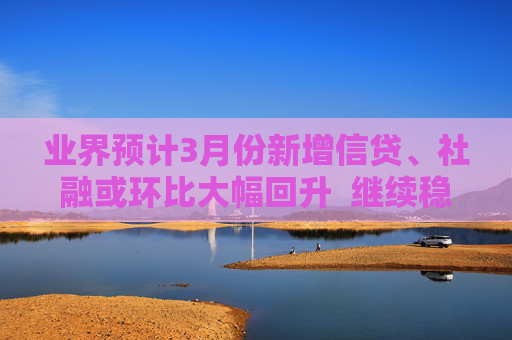 業(yè)界預(yù)計(jì)3月份新增信貸、社融或環(huán)比大幅回升  繼續(xù)穩(wěn)固支持實(shí)體經(jīng)濟(jì)的力度