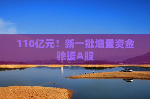 110億元！新一批增量資金馳援A股