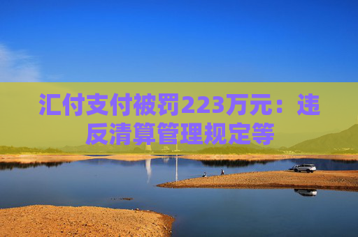 匯付支付被罰223萬元：違反清算管理規(guī)定等  第1張