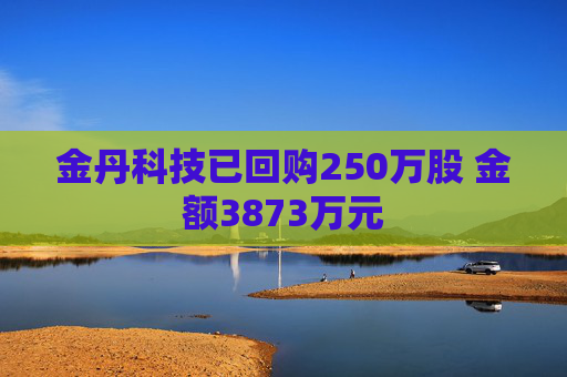 金丹科技已回購(gòu)250萬(wàn)股 金額3873萬(wàn)元