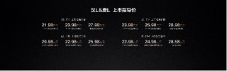比亞迪劃時(shí)代旗艦漢L唐L震撼上市，售價(jià)20.98萬~28.98萬元